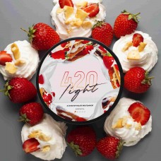 Тютюн 420 Light Полуничний Мільфей (100g)