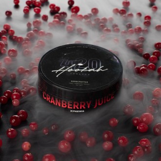 Тютюн 420 Cranberry Juice (Журавлина) (250 грамів)