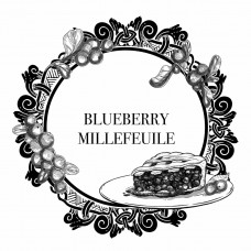 Табак Bagator Blueberry Millefeuile (Чорничний мільфей) (50 грамм)