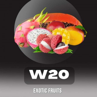 Тютюн Black&White Exotic Fruits (Мікс екзотичних фруктів) 40 грамів