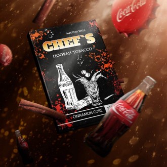 Тютюн Chef's Cinnamon Coke (Кола з корицею)  (200 грамів)