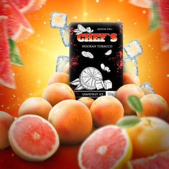 Тютюн Chef's Grapefruit ice (Грейпфрут з льодом)  (200 грамів)