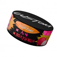 Тютюн Custom Лічі полуниця 100 грамів