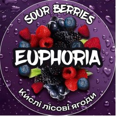 Тютюн Euphoria Sour Berries (Кислі лісові ягоди) 100g