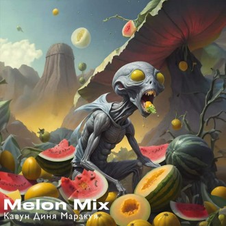 Тютюн Euphoria Melon Mix (Кавун, диня, маракуя) 100g