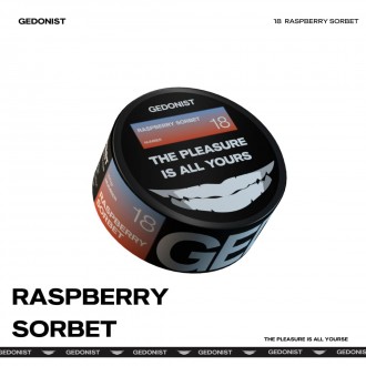 Тютюн Gedonist Raspberry Sorbet (Малиновий сорбет) 100g