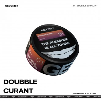 Тютюн Gedonist Double Currant (Червона та чорна смородина) 100g