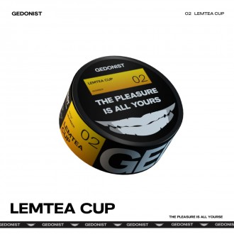 Тютюн Gedonist Lemtea Cup (Чай з лимоном) 100g