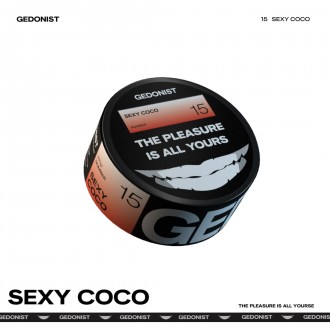 Тютюн Gedonist Sexy Coco (Кокосовий крем з полуницею) 100g