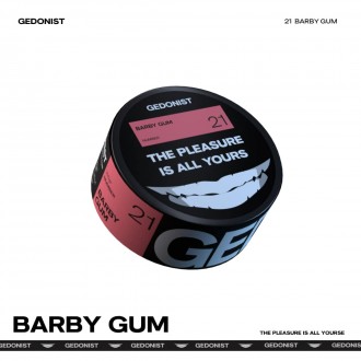 Тютюн Gedonist Barby gum (Малиново-полунична жуйка) 100g