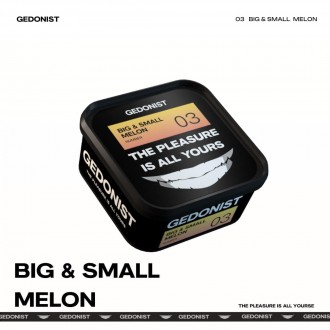 Тютюн Gedonist Big & Small Melon (Кавун, диня) 200g