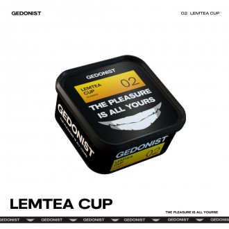 Тютюн Gedonist Lemtea Cup (Чай з лимоном) 200g