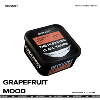 Тютюн Gedonist Grapefruit Mood (Грейпфрут, лічі) 200g