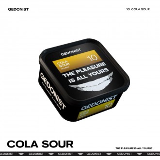 Тютюн Gedonist Cola Sour (Кола з лимоном) 200g