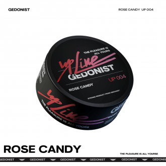 Тютюн  Gedonist UP Line №4 Rose Candy (Желейки, троянда) 100g