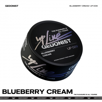 Тютюн  Gedonist UP Line №9 Blueberry Cream (Чорниця із вершками) 100g