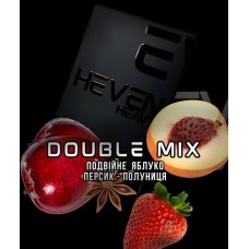 Тютюн Heven Double Mix  (Подвійне яблуко-персик-полуниця) 50 грамів