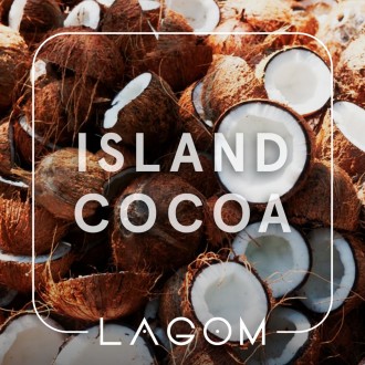 Тютюн Lagom Island Cocoa (Oreo з кокосовим молоком) (40 грамів)