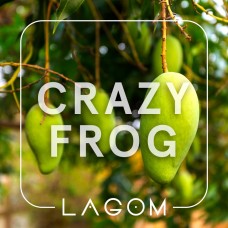 Тютюн Lagom Main x Перегрів Crazy Frog (Кислий манго) (100 грамів)