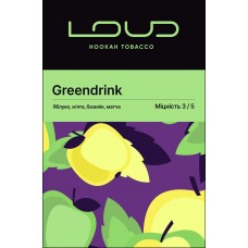 Тютюн Loud Greendrink (Мікс яблука, базиліку, м'яти та матчі) 40g