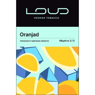 Тютюн Loud Oranjad (Апельсиновий лимонад з лемонграссом) 100g