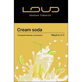 Тютюн Loud Cream soda (Лимонад крем-сода) 200g