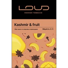 Тютюн Loud Kashmir & fruits (Персик, манго, кашмір) 40g