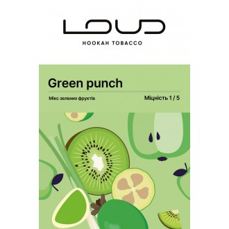 Тютюн Loud Light Green Punch (Мікс зелених фруктів) 100g