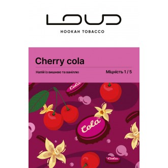 Тютюн Loud Light Cherry Cola (Ванільна кола з вишнею) 100g