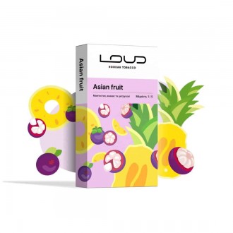 Тютюн Loud Light Asian Fruit (Мангустин, ананас, цитруси) 100g