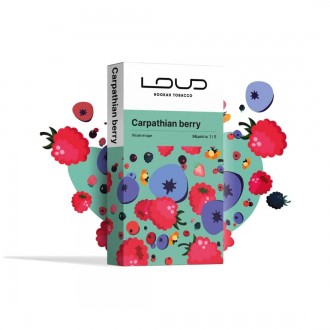 Тютюн Loud Light Carpathian Berry (Карпатські ягоди) 200g