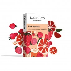 Тютюн Loud Light Pink Express (Малина, грейпфрут, лічі, полуниця) 100g
