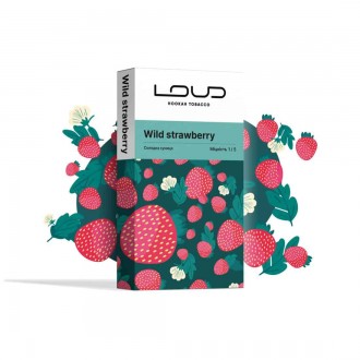 Тютюн Loud Light Wild Strawberry (Суниця) 100g