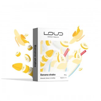 Тютюн Loud Light Banana Shake (Пломбір, банан) 50g