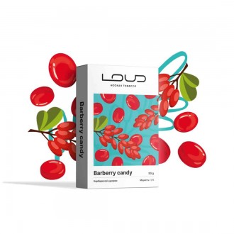 Тютюн Loud Light Barberry candy (Барбарисова цукерка) 50g