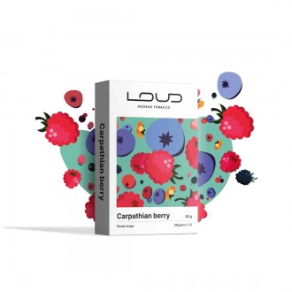 Тютюн Loud Light Carpathian Berry (Карпатські ягоди) 50g