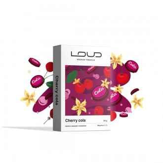 Тютюн Loud Light Cherry Cola (Ванільна кола з вишнею) 50g