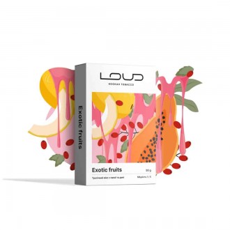 Тютюн Loud Light Exotic Fruits (Папая, диня) 50g