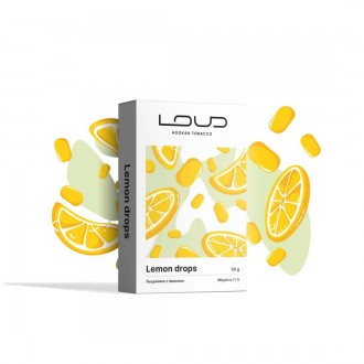 Тютюн Loud Light Lemon Drops (Лимонні льодяники) 50g