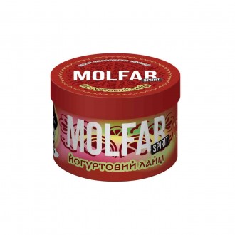 Тютюн Molfar Spirit Line Йогуртовий Лайм 40 грамів