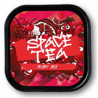 Кальянна суміш Space Tea Ruby Mix (Вишня, гранат) 100 грамів