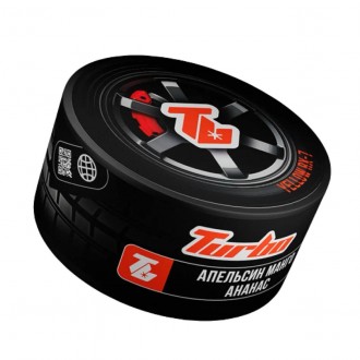 Тютюн Turbo Yellow RX7 (Апельсин манго ананас) (100 грамів)