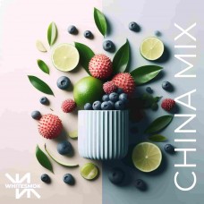 Тютюн White Smok China Mix (Лайм, лічі, лохина) 50 грамів