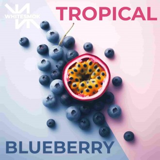 Тютюн White Smok Tropical Blueberry (Лохина, маракуя) 50 грамів