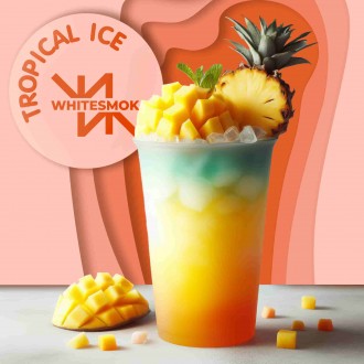 Тютюн White Smok Tropicano Ice (Лимонад, манго, ананас) 50 грамів