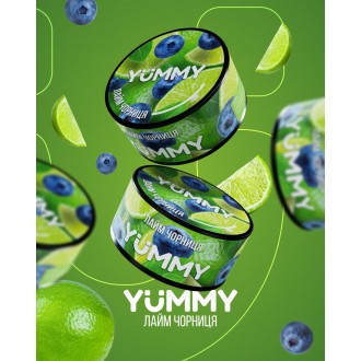 Тютюн Yummy Лайм Чорниця 100 грамів