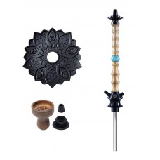 Кальян Karma Hookah 1.1 Walnut Бірюзовий