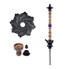 Кальян Karma Hookah 1.1 Walnut Фіолетовий