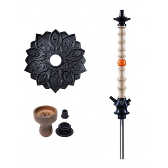 Кальян Karma Hookah 1.1 Walnut Помаранчевий