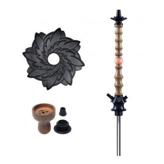 Кальян Karma Hookah 1.1 Walnut Рожевий